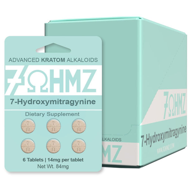 7OHMZ 6 count - Wholesale Box - Kratom Hood