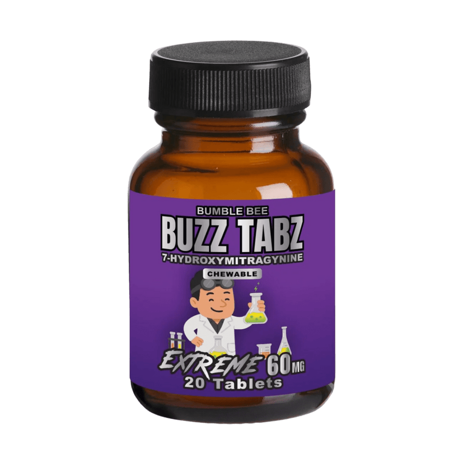 Bumble Bee Buzz Tabz Extreme 60mg - Kratom Hood