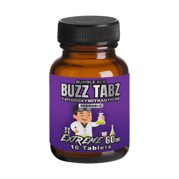 Bumble Bee Buzz Tabz Extreme 60mg - Kratom Hood