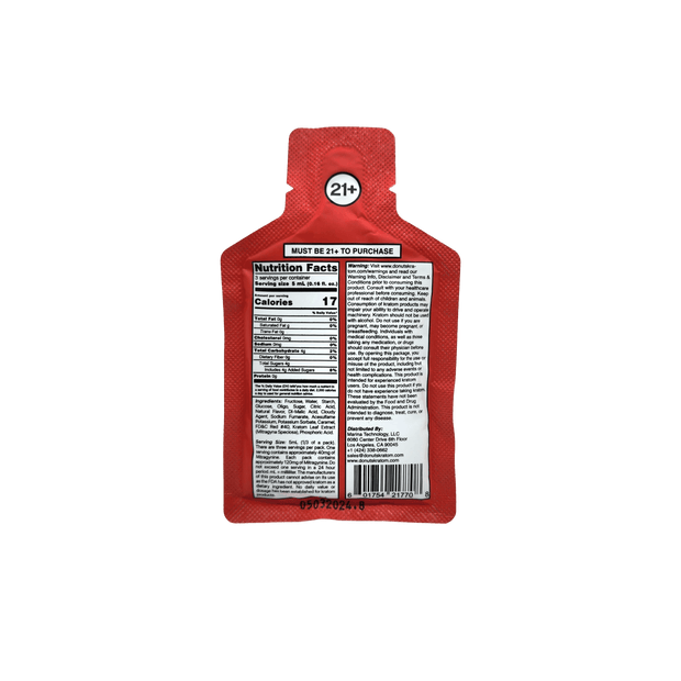 Donuts Kratom Extract - Raspberry Jelly 120mg - Wholesale 12 pack - Kratom Hood