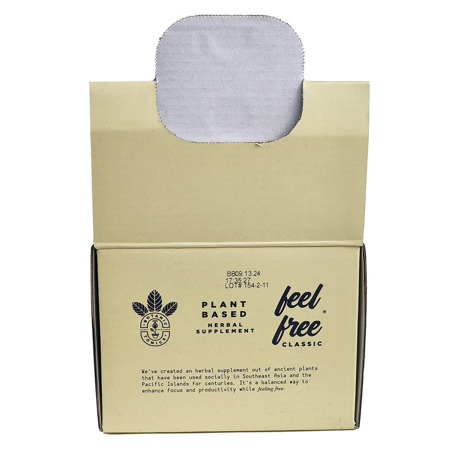 Feel Free Botanical Shots - Box of 12 - Kratom Hood