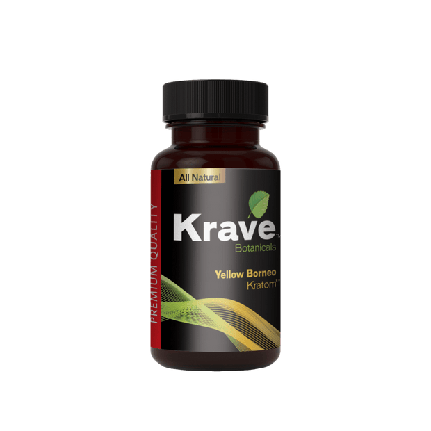 Krave Kratom Yellow Borneo - Kratom Hood
