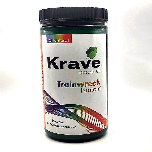 Krave Trainwreck Kratom Powder 250 Grams - Kratom Hood