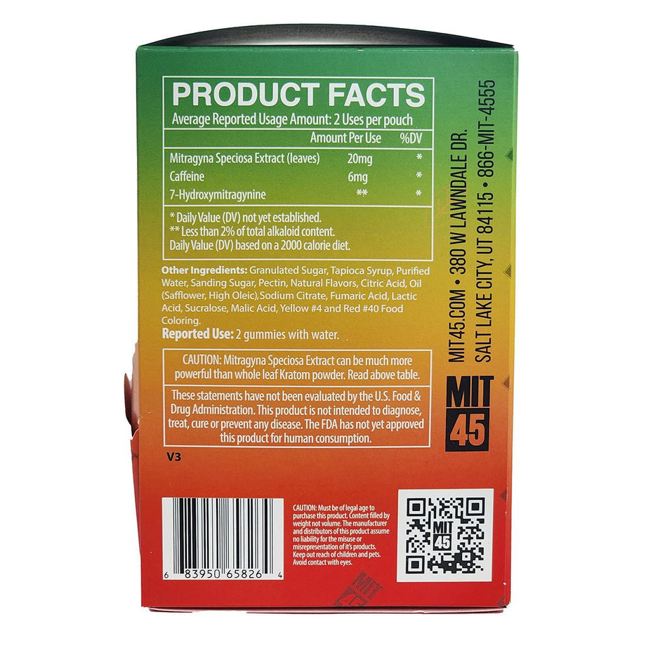 MIT 45 Boost Bites Kratom Gummies - Kratom Hood