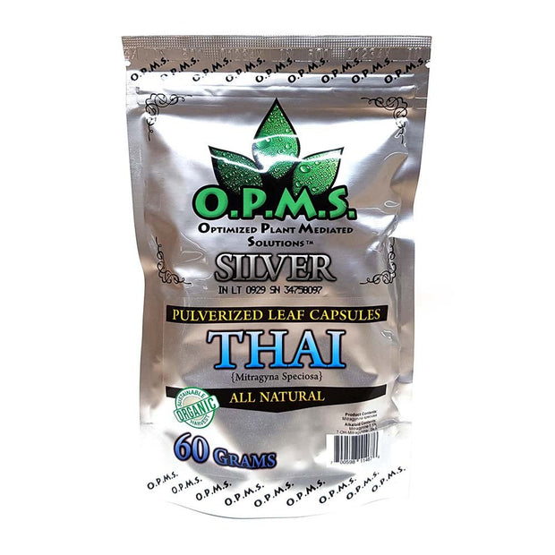 OPMS Silver Thai Kratom Capsules - Kratom Hood