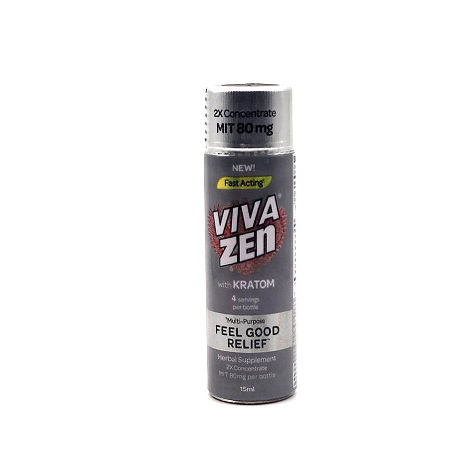 Viva Zen 2X Concentrate Kratom Liquid 80mg 15ml - Kratom Hood